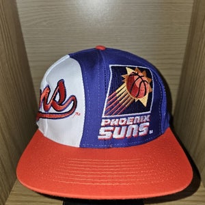 NEW Vintage Phoenix Suns NBA Basketball Sports Logo Athletic Swirl Hat Snapback