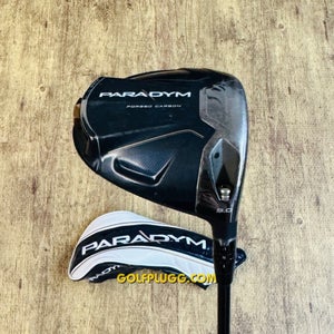 9 Driver- Callaway Paradym w/ Headcover, Stiff Flex (1848)