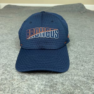 Denver Broncos Mens Hat Cap Medium Flex Navy Orange New Era Football NFL Cap