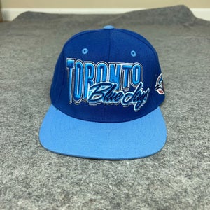 Toronto Blue Jays Mens Hat Snapback Blue Baseball MLB Logo Sports Cap Wool Blend