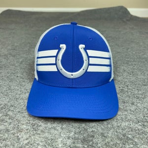 Indianapolis Colts Mens Hat Snapback Blue White Cap Trucker Football NFL Sports