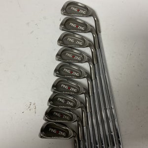 Ping (Used) Right Handed Men's Stiff Flex Steel Shaft Iron Set