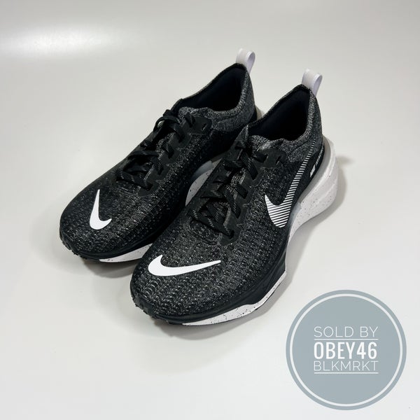 Nike ZoomX Invincible Run Flyknit 3 'Oreo' 6M 7.5W