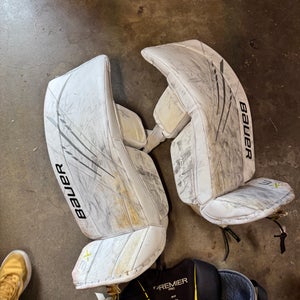 Large Bauer Vapor 3X Goalie Leg Pads (Used)