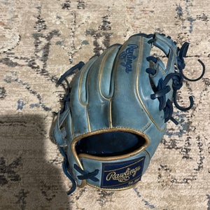 Rawlings Right Hand Throw Infield Heart of the Hide Baseball Glove 11.25" (Used)