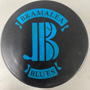 Bramalea Blues puck (vintage)
