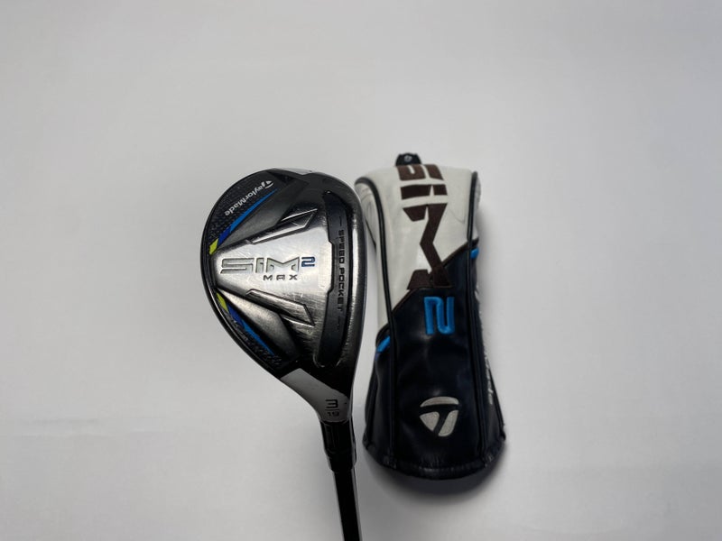 TaylorMade SIM2 MAX Rescue 3 Hybrid 19* Fujikura Ventus Blue 7S Stiff RH HC