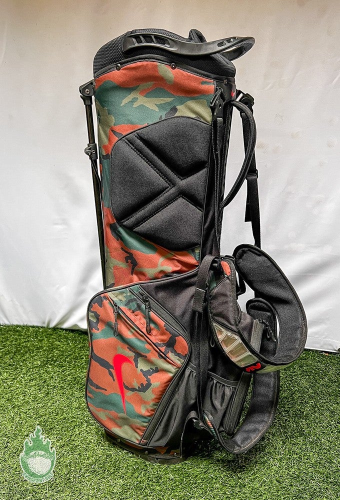 nike camouflage golf bag