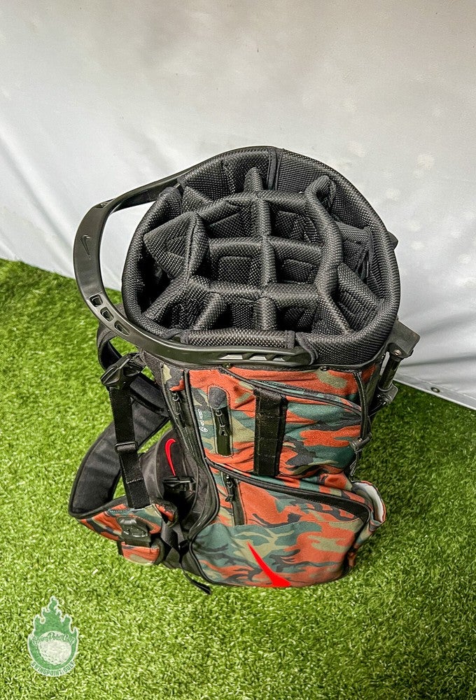 nike camo cart bag