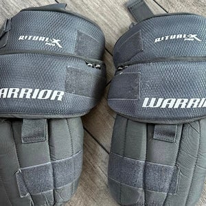 Warrior Ritual X Goalie Knee Guards Senior