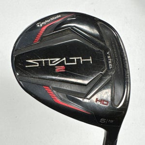 Men's TaylorMade Stealth 2 HD Right Handed Fairway Wood Senior Flex 5 Wood (Used)