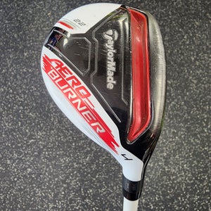 Used Taylormade AERO BURNER RESCUE Mens Hybrid Club RH 4 Hybrid 11849-S000027567