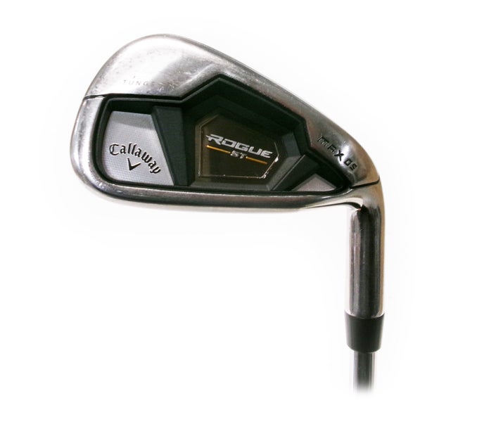 Callaway Rogue ST Max OS Lite 7 Iron Steel True Temper Elevate 85 Regular Flex