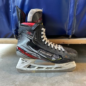 NCAA Bauer Vapor 2X Pro Hockey Skates Regular Width Pro Stock Size 8.5 272mm (Used)