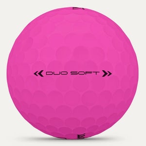 Wilson Staff Duo Soft Golf Balls (Pink, 3pk) Sleeve 2025 NEW