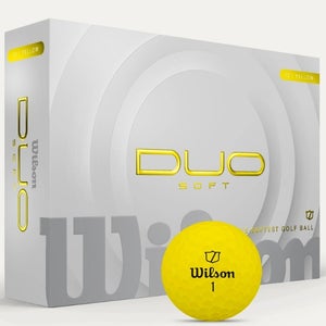 Wilson Staff Duo Soft Golf Balls (Yellow, 12pk) 2025 NEW