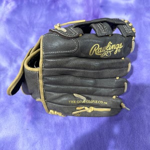 Brown Rawlings Highlight Series Left Hand Throw Infield Baseball Glove 11.5" (Used)