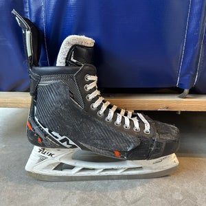 NHL Anaheim Ducks CCM AS-V Pro Hockey Skates Pro Stock Size 7.5 (Used)