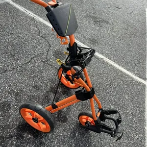 Used ROVIC ORANGE CADDY Golf Cart 3 Wheel
