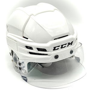 CCM Super Tacks X - Used Pro Stock Helmet (White)