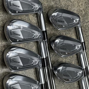 Srixon ZXi5 Forged Iron Set 5-AW Steel Project X 7.0 Extra Stiff X-Flex NEW!