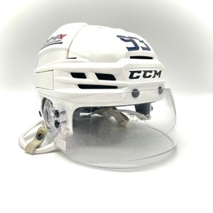 CCM Super Tacks X - Used Pro Stock Helmet (White)