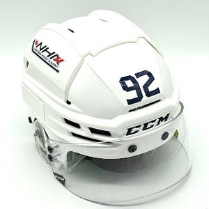CCM Super Tacks X - Used Pro Stock Helmet (White)