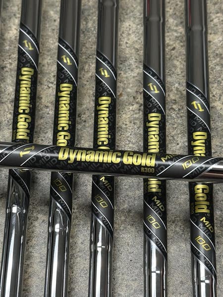 Mizuno Pro 245 Forged Iron Set 4-GW Steel Dynamic Gold Mid 100