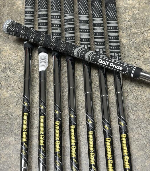 Mizuno Pro 245 Forged Iron Set 4-GW Steel Dynamic Gold Mid 100