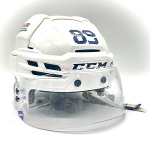 CCM Super Tacks X - Used Pro Stock Helmet (White)