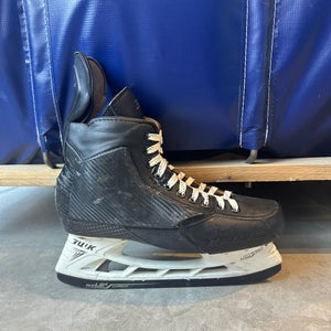 NHL Anaheim Ducks True SVH Pro Hockey Skates Pro Stock Size 10 280mm (Used)