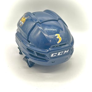 CCM Super Tacks X - Used Pro Stock Helmet (Navy)