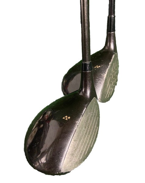 Yonex Rekin Super03 Fairway Wood Set 3W/14* 5W/20* Senior Graphite RH New Grips