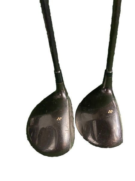 Yonex Rekin Super03 Fairway Wood Set 3W/14* 5W/20* Senior Graphite RH New Grips