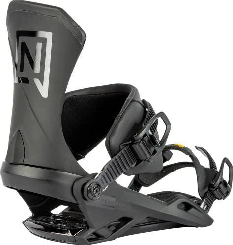Nitro Team Pro Snowboard Bindings Medium (US Men's 7-10.5) Ultra Black New 2024