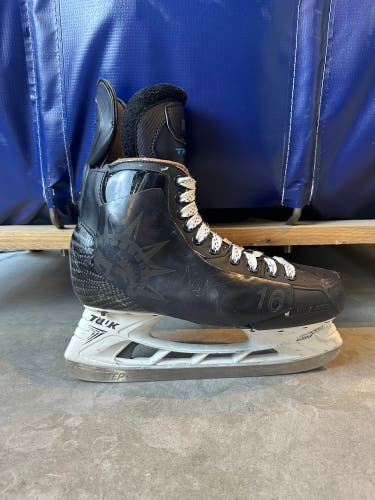 NHL New York Rangers True SVH Pro Hockey Skates Pro Stock Size 9 280mm (Used)