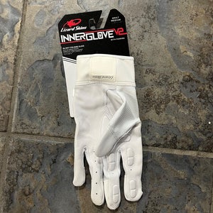 New Lizard Skins V2 Padded Left Hand Goalie Inner Gloves [KL2200]