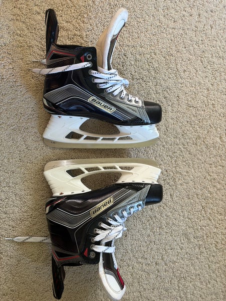 Bauer Vapor 1X Hockey Skates Regular Width Pro Stock 10.5 (Used)