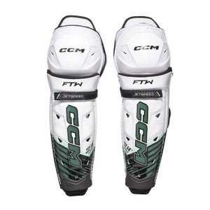 Senior CCM Jetspeed FTW 14" Shin Pads (New)