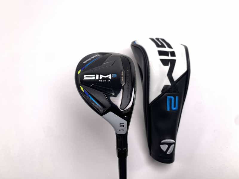 TaylorMade SIM2 MAX Rescue 5 Hybrid 25* Fujikura Ventus Blue 6R 
