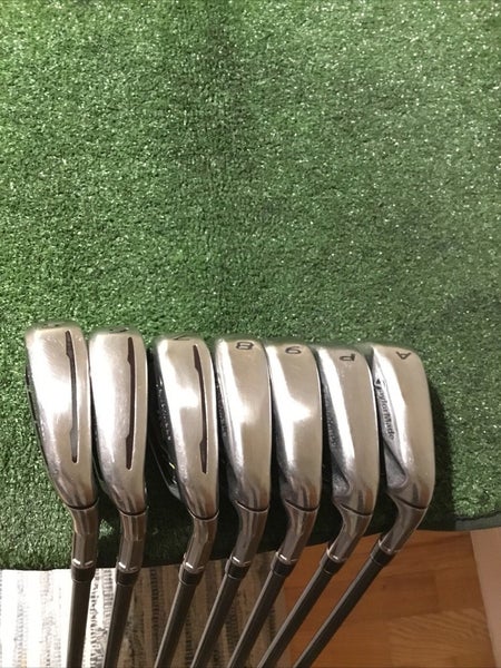 TaylorMade M2 Geocoustic Irons Set (5-PW-GW) Regular REAX 65 Graphite *VGC*
