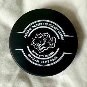 Motor City Rockers Hockey 2024-25 Official Game Puck (FPHL)