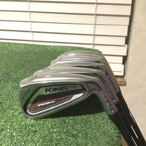 Cobra King F9 Speedback Irons Set (5-PW) Regular Fujikura Atmos 6R Graphite MINT
