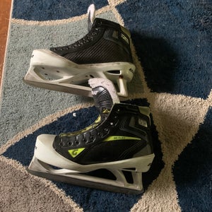 2016 Graf G9035 Hockey Goalie Skates Regular Width 8 (Used)