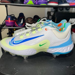 Nike Alpha Huarache Elite 4 "Fresh Pack" Baseball Cleats FB9121-104 Men Size 8.5