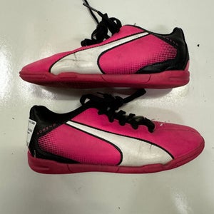 Used Puma Soccer Indoor Shoes Pink Junior 03 11860-S000290757
