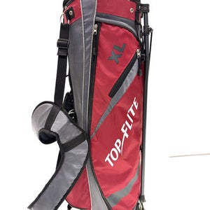 Used Top Flite XL Mens Stand Bag Red 11860-C000290849