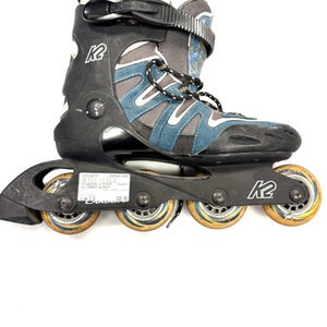 Used K2 CARBON WOMENS Senior Rec Fitness Skates Black Senior 9 11860-C000290791