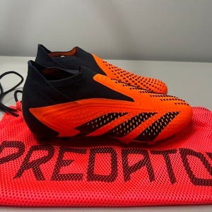 Size 7.5 Men’s Adidas Predator Accuracy+ FG Orange Black Soccer Cleats