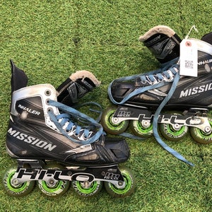 Junior Mission Inhaler NLS4 Inline Skates Wide Width Size 5 (Used)